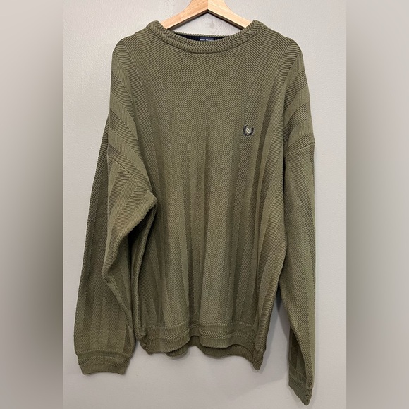Ralph Lauren Chaps Men’s Army Green Color Sweater Size XXL - Picture 1 of 7